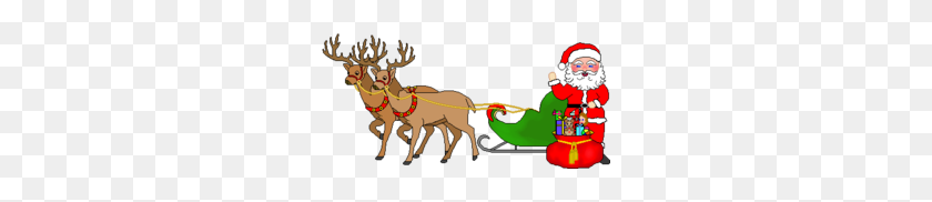 260x122 Santa Claus Clipart Santa Claus Rudolph Santa Claus Clip Art Png - Rudolph The Red Nosed Reindeer Clipart