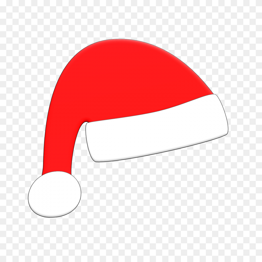 1500x1500 Santa Claus Hat Clipart - Santa Claus Clipart Free