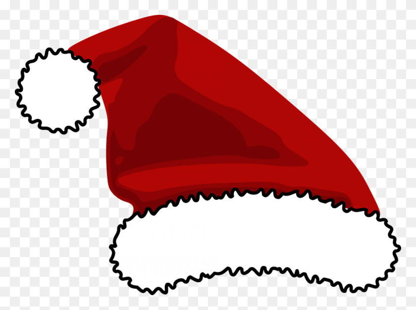 960x699 Sombrero De Papá Noel, Traje De Papá Noel, Clipart De Navidad - Traje De Santa Clipart