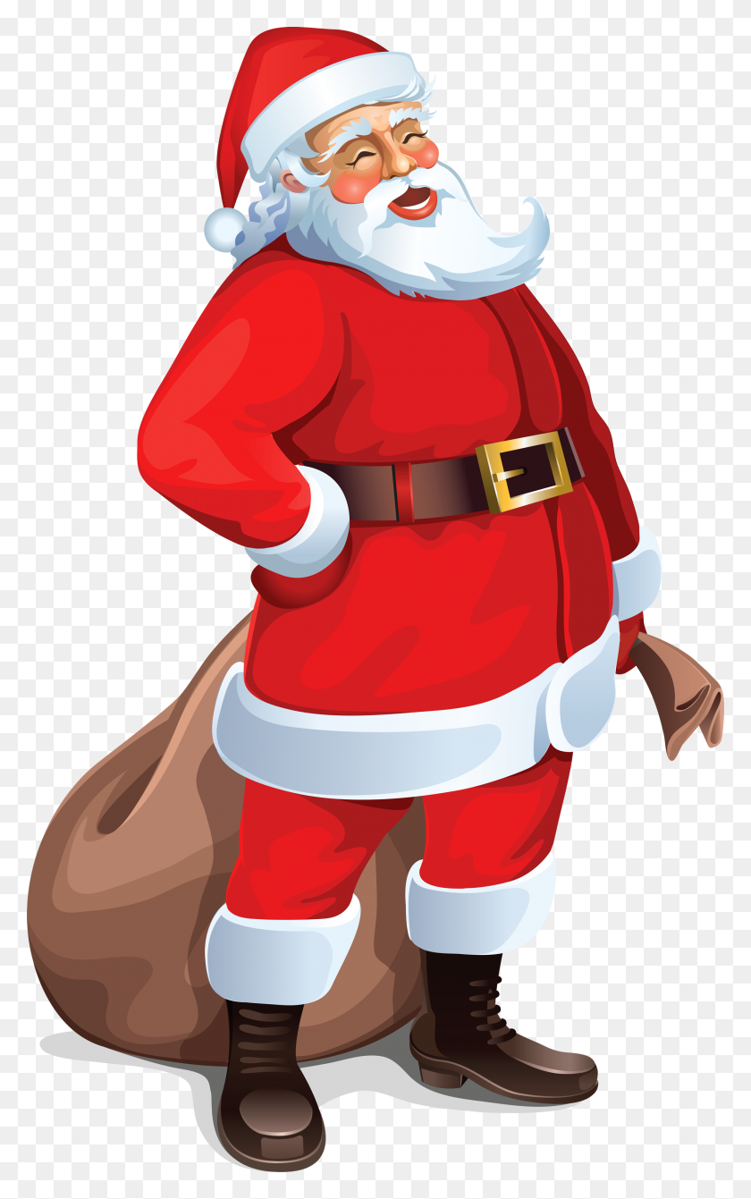 2140x3517 Santa Claus Png Transparent Free Images Png Only - Santa Claus Hat PNG