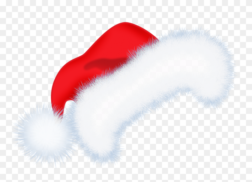 1021x717 Santa Hat Clip Art Image - Christmas Hat Clipart