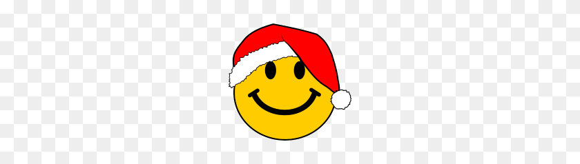 178x178 Santa Smiley Clipart - Santa Face Clipart