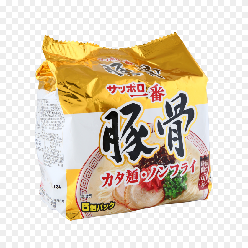 1280x1280 Sanyo Sapporo Ichiban Tonkotsu Ramen - Ramen Noodles PNG