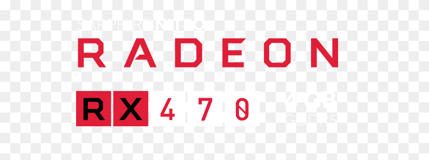 557x253 Sapphire Nitro Rx Graphics For Gamers - Amd Logo PNG