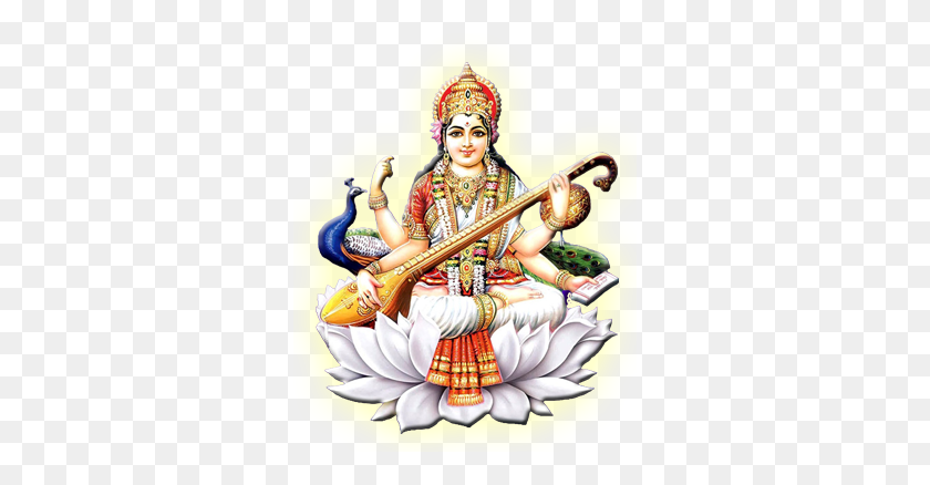 310x378 Saraswati Hd Png Transparent Saraswati Hd Images - Goddess PNG