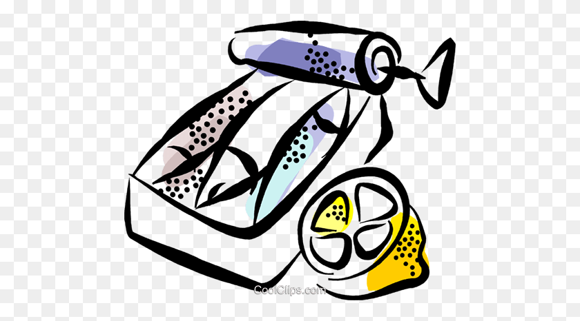 480x406 Рыбные Консервы Сардины Клипарт Клипарт Клипарт Иллюстрация - Рыбный Ужин Клипарт