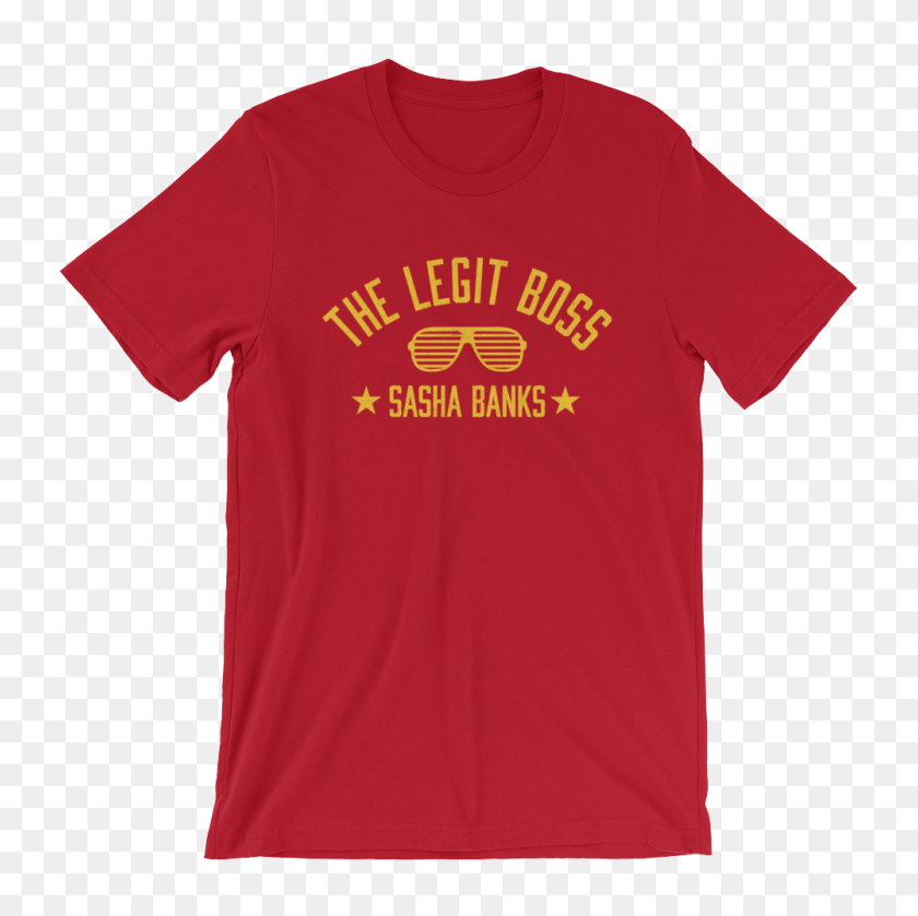 1000x1000 Camiseta Unisex Sasha Banks The Legit Boss Sasha Banks - Sasha Banks Png
