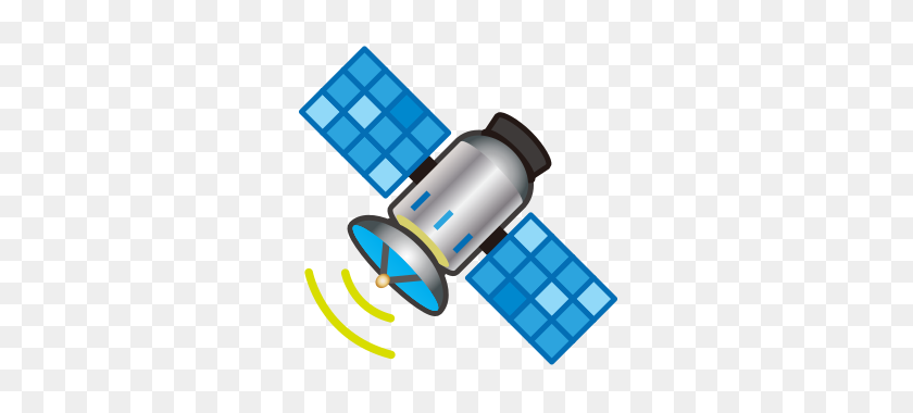 320x320 Satellite Emojidex - Satellite PNG