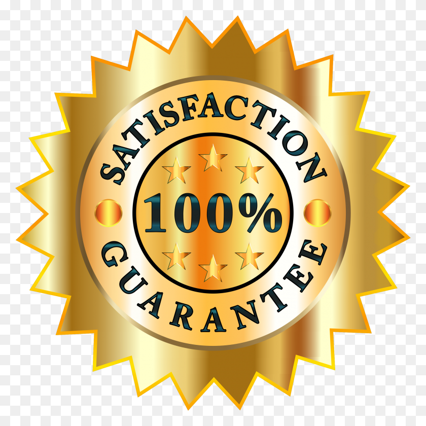 2322x2322 Satisfaction Guarantee Badge Icons Png - Satisfaction Guaranteed PNG