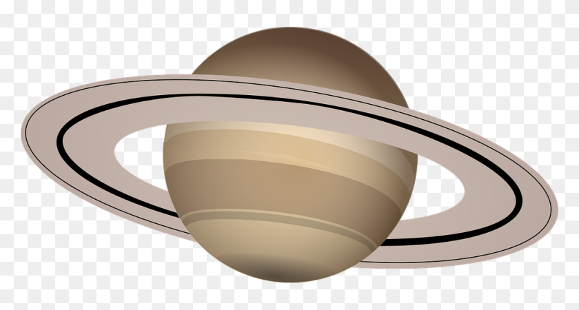 960x480 Клипарт Планета Сатурн Картинки - Орбита Клипарт