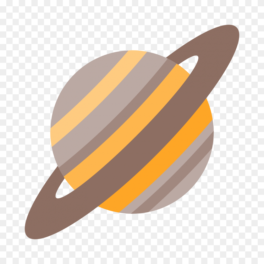 1600x1600 Saturn Planet Icon - Planet PNG