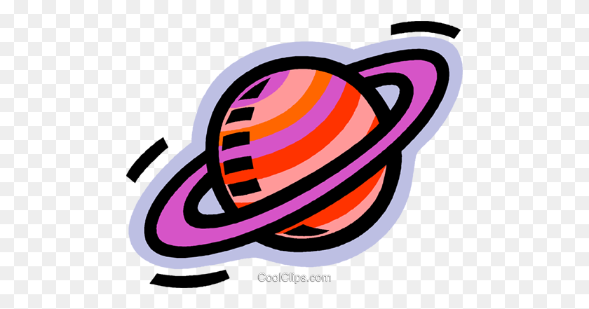 480x381 Векторный Клипарт Saturn, Planeten, Sonnensystem - Плоский Клипарт