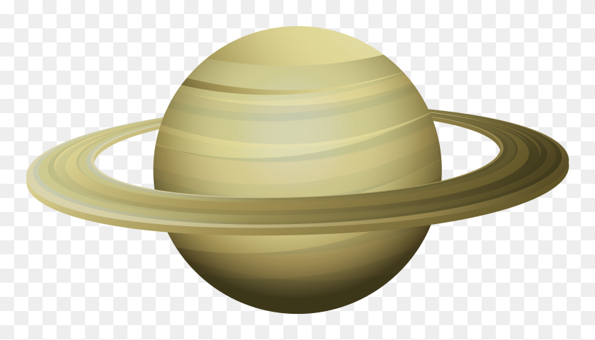 7000x3780 Saturn Png Clip Art - Planet Clipart PNG