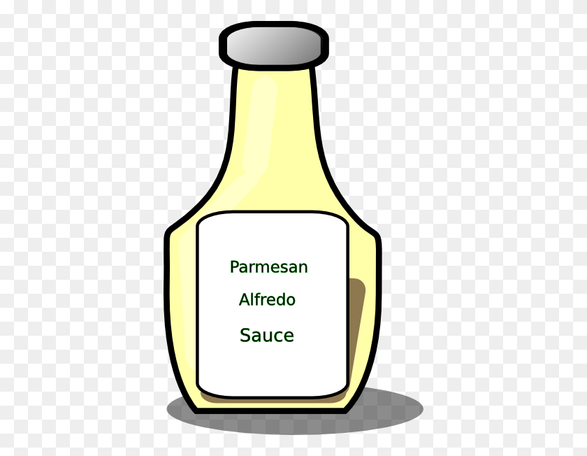 372x592 Sauce Bottle Clip Art - Sauce Clipart