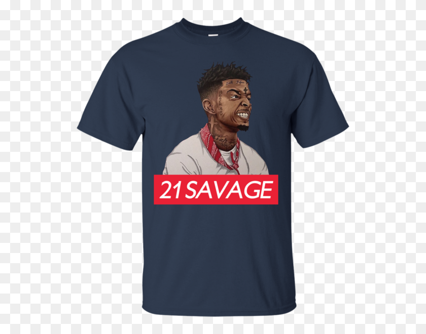 600x600 Camiseta Savage Issa Teeyeti - 21 Savage Png