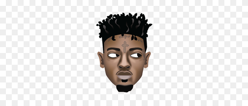 300x300 Savage Releases Imessage Emojis It Needs To Be Ced - 21 Savage PNG