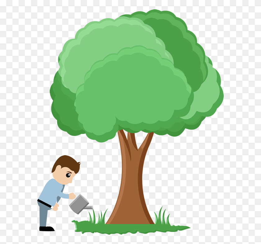 600x726 Save Tree Png Transparent Images - Tree PNG Cartoon