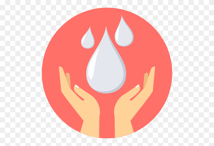 512x512 Save Water - Water Icon PNG