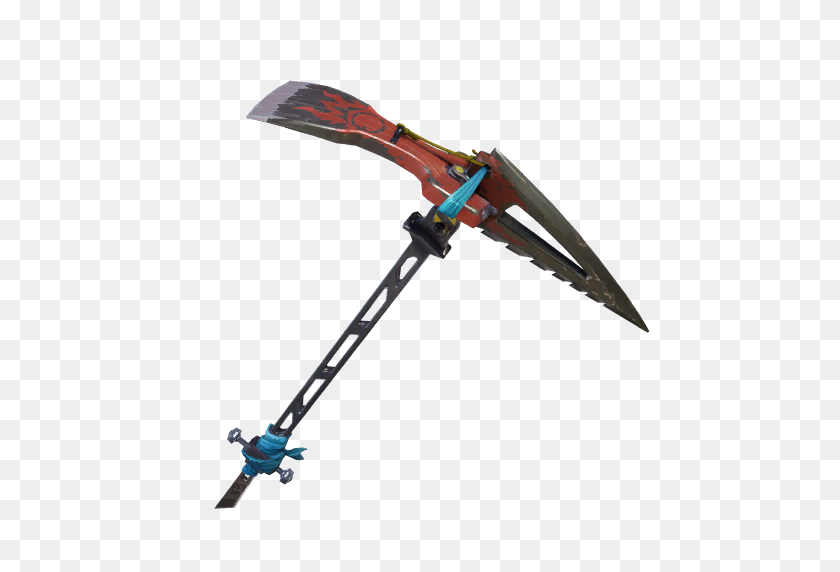 512x512 Sawtooth Pickaxe - Fortnite Weapons PNG