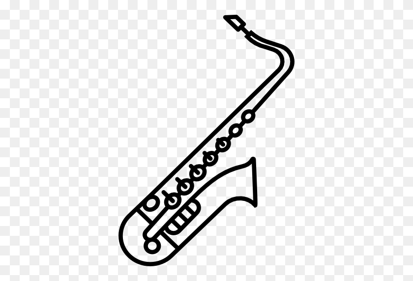 512x512 Saxofón - Saxofón Png