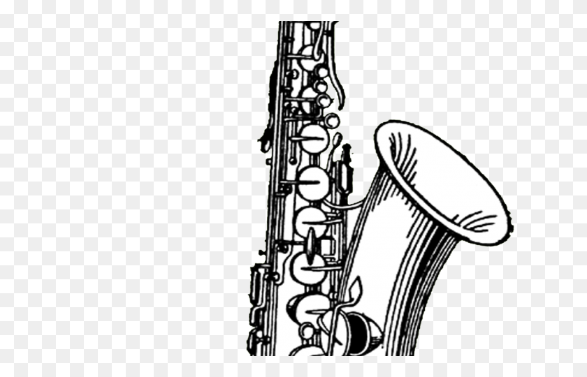 640x480 Saxofón Clipart Fondo Transparente - Saxofón Png