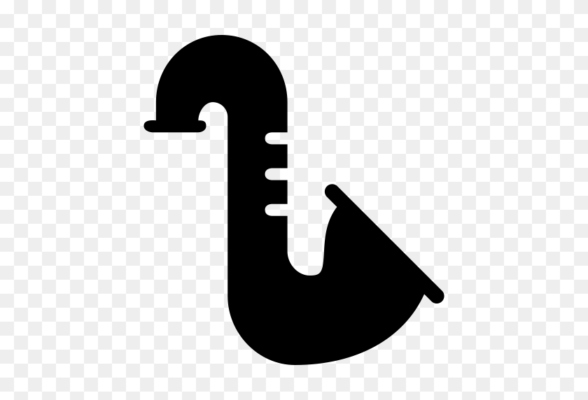 512x512 Saxophone Icon With Png And Vector Format For Free Unlimited - Saxophone PNG