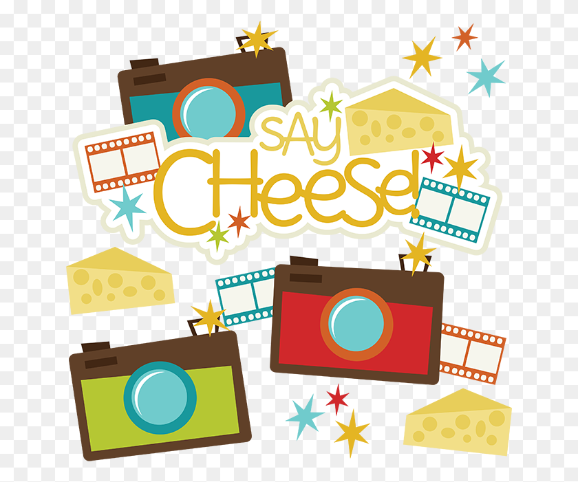 648x641 Say Cheese! - Say Cheese Clipart