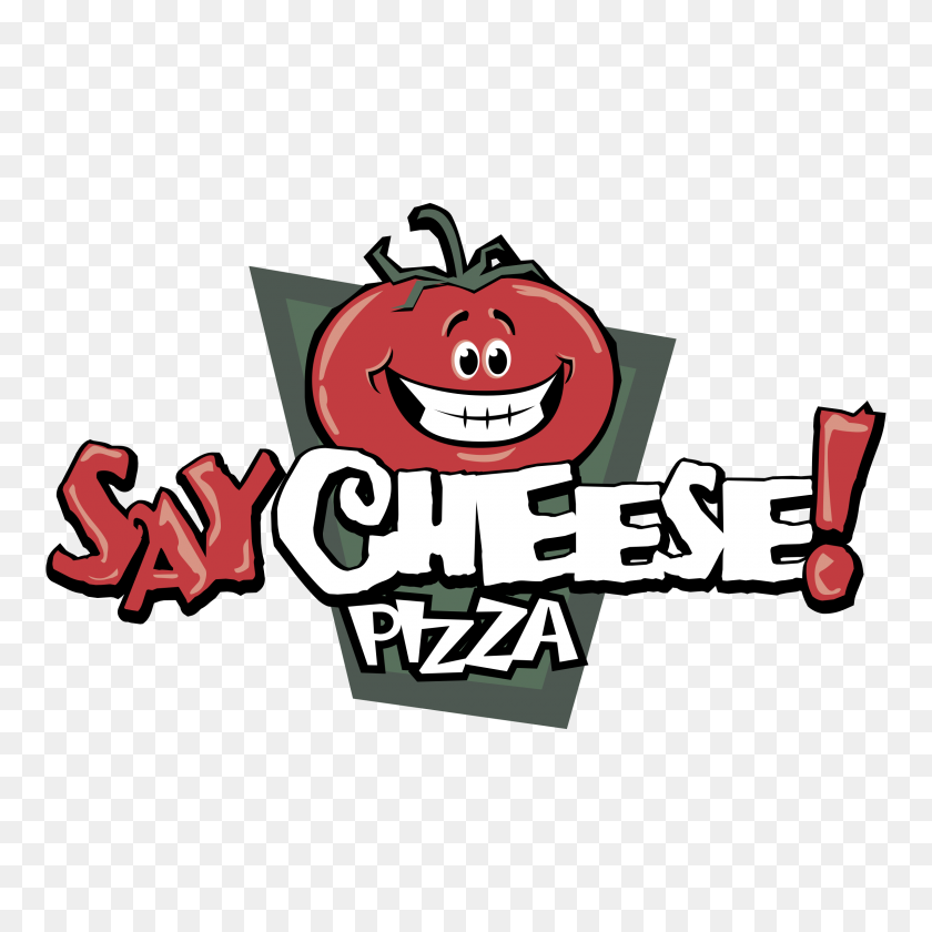 2400x2400 Say Cheese Pizza Logo Png Transparent Vector - Cheese Pizza PNG