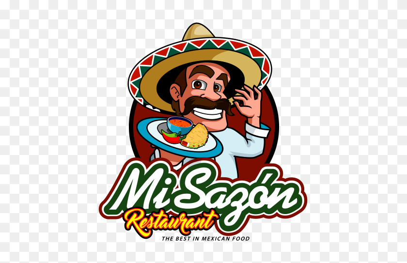 483x483 Sazon Restaurant - Mexican Food Clip Art Free