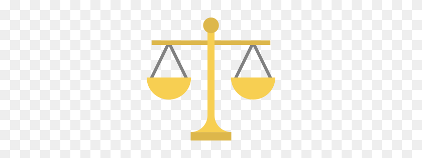 256x256 Scale Icon Myiconfinder - Scales Of Justice PNG