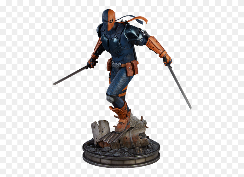 480x549 Scale Premium Format Statue - Deathstroke PNG