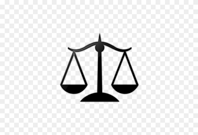 512x512 Scales, Balance, Weight, Justice, Scale Icon - Scales Of Justice PNG