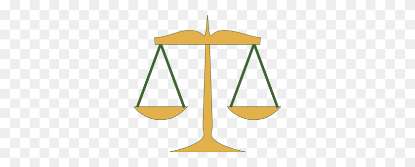 298x279 Scales Of Justice Clip Art - Legal Scales Clipart