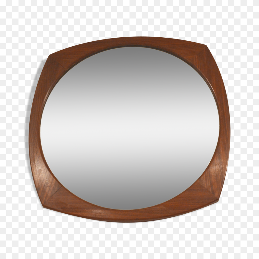1457x1457 Scandinavian Teak Porthole Mirror - Porthole PNG