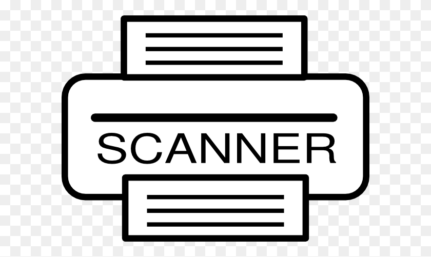 600x441 Scanner Cliparts - Barcode Clipart