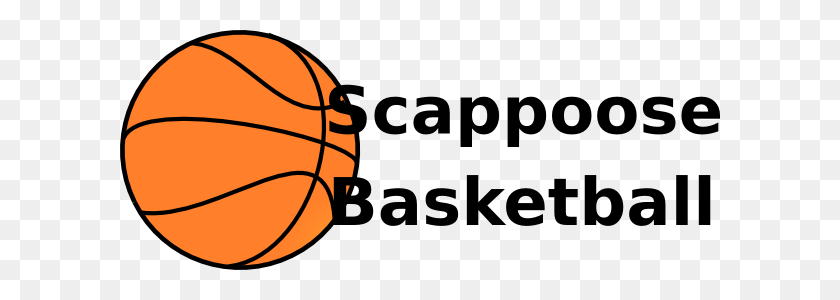 600x240 Scappoose Basketball Logo Png Cliparts For Web - Basketball Logo Clipart