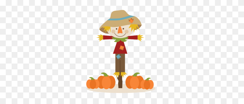 300x300 Scarecrow Clipart - Pumpkin Patch Clipart