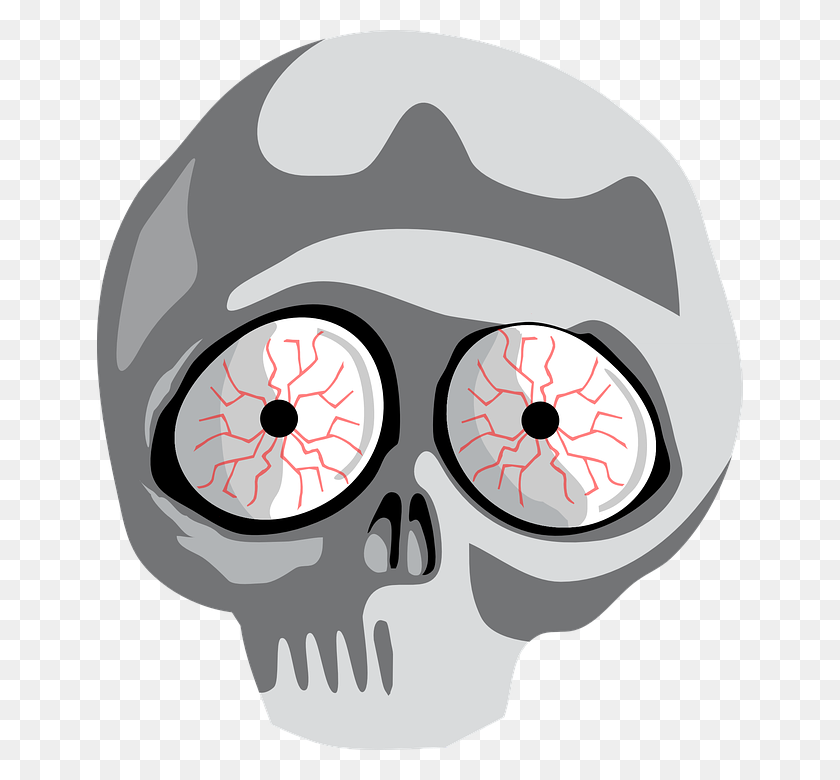 646x720 Scared Eyes Png Clipart - Scared Clipart