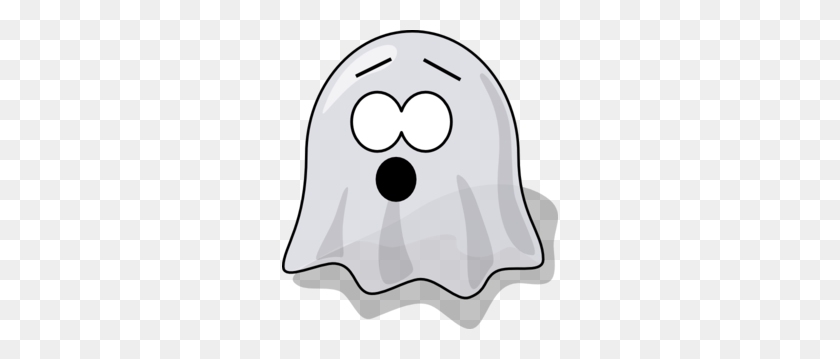 276x299 Scared Ghost Clip Art - Scared Clipart Black And White