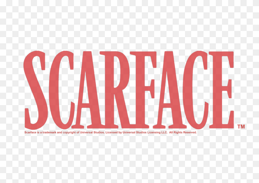 850x580 Scarface Logo Men's Ringer T Shirt - Scarface PNG