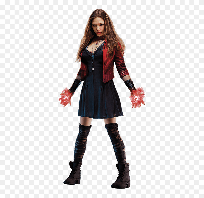 370x755 Scarlet Witch - Scarlet Witch PNG