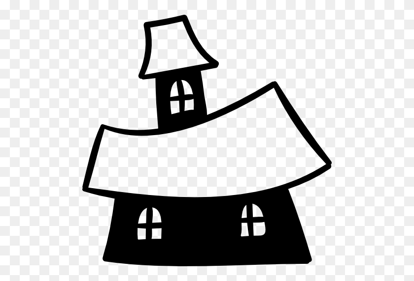 512x512 Scary, Buildings, Haunted, Real Estate, Mansion, Home Icon - Mansion Clipart