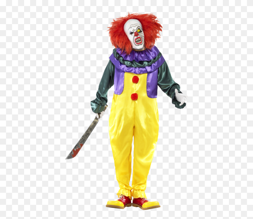 500x667 Scary Clown Madaboutfancydress - Scary Clown PNG