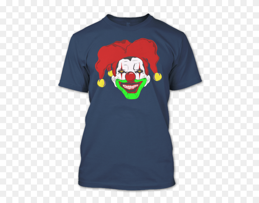 600x600 Scary Clown T Shirt, Halloween T Shirt Premium Fan Store - Scary Clown PNG