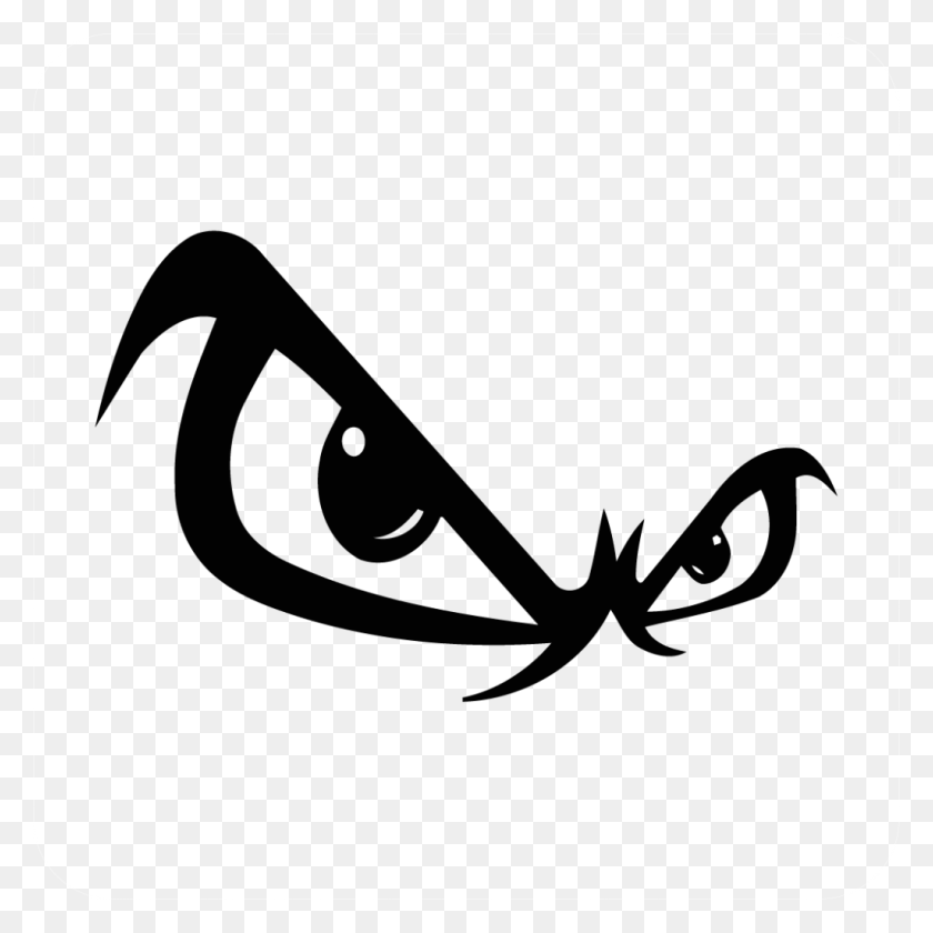 1024x1024 Scary Eyes Decal - Scary Eyes PNG