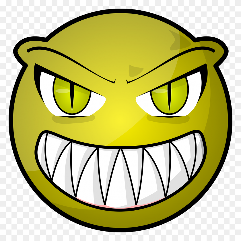 2400x2400 Scary Face Icons Png - Scared Face PNG