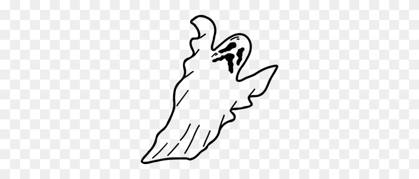276x300 Scary Ghost Clip Art - Scarey Clipart