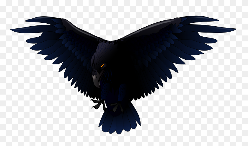 4928x2748 Scary Raven Png Vector - Raven PNG