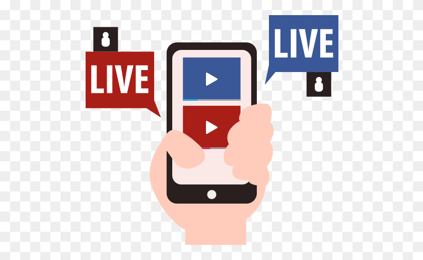 504x456 Schedule And Automate Facebook Live And Youtube Live - Youtube Live PNG