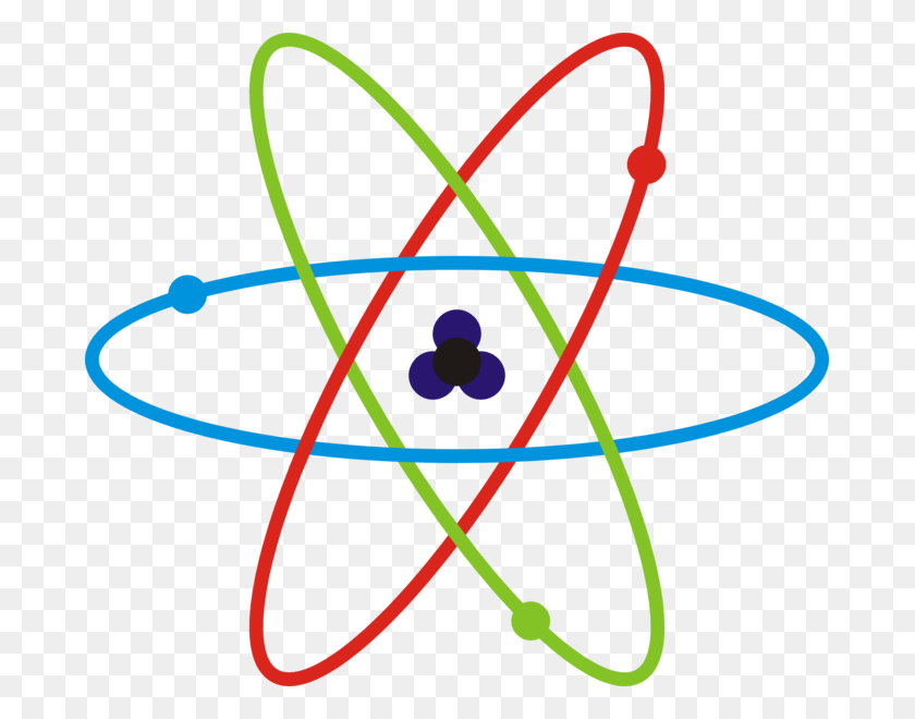 683x600 Schematicky Atom - Atom PNG
